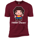 T-Shirts Cardinal / X-Small Hello Steven Men's Premium T-Shirt
