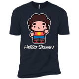 T-Shirts Midnight Navy / X-Small Hello Steven Men's Premium T-Shirt
