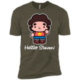 T-Shirts Military Green / X-Small Hello Steven Men's Premium T-Shirt