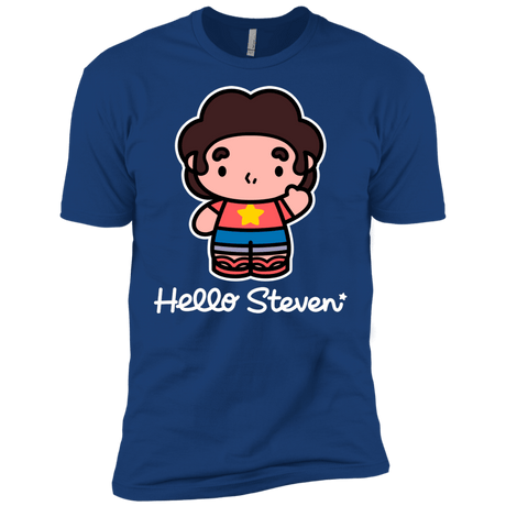 T-Shirts Royal / X-Small Hello Steven Men's Premium T-Shirt
