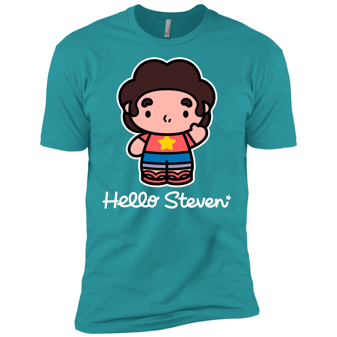 T-Shirts Tahiti Blue / X-Small Hello Steven Men's Premium T-Shirt