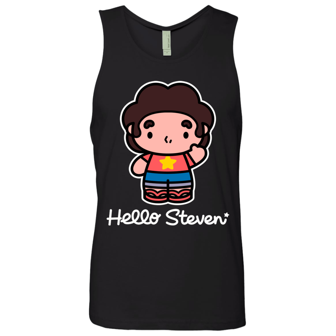 T-Shirts Black / S Hello Steven Men's Premium Tank Top