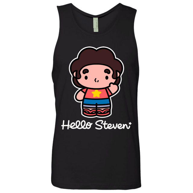 T-Shirts Black / S Hello Steven Men's Premium Tank Top