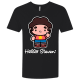 T-Shirts Black / X-Small Hello Steven Men's Premium V-Neck