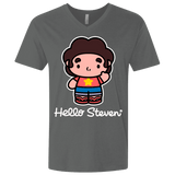 T-Shirts Heavy Metal / X-Small Hello Steven Men's Premium V-Neck