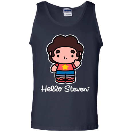T-Shirts Navy / S Hello Steven Men's Tank Top