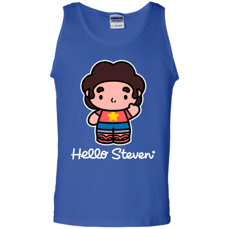 T-Shirts Royal / S Hello Steven Men's Tank Top