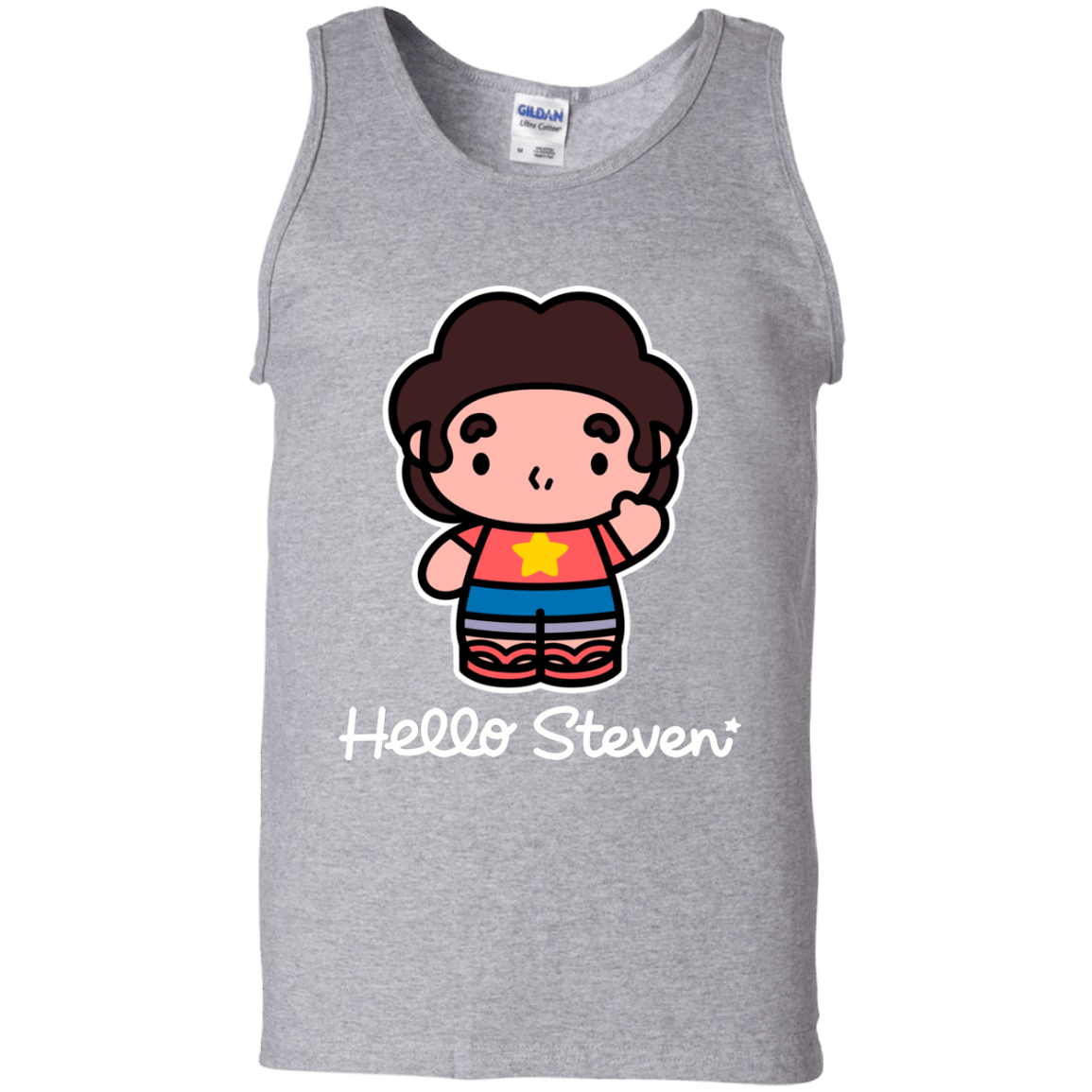 T-Shirts Sport Grey / S Hello Steven Men's Tank Top