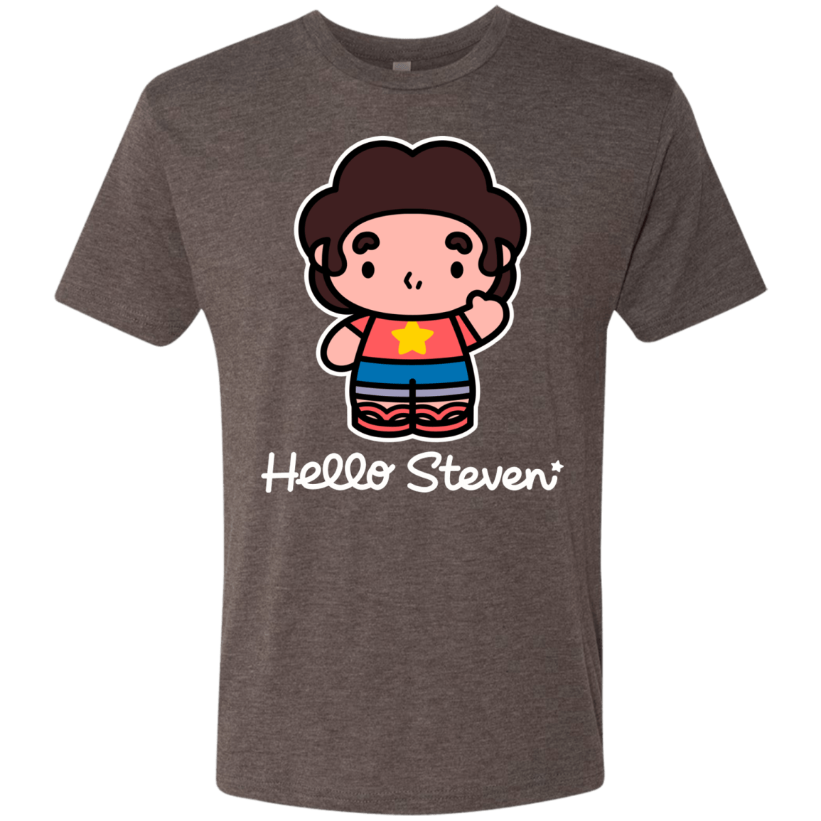 T-Shirts Macchiato / S Hello Steven Men's Triblend T-Shirt