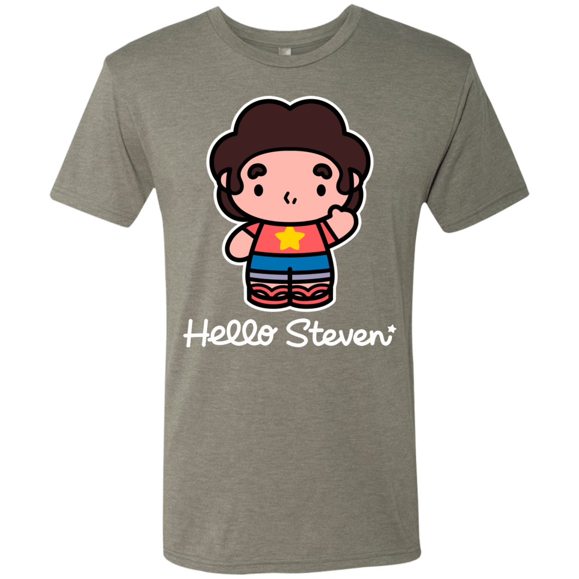 T-Shirts Venetian Grey / S Hello Steven Men's Triblend T-Shirt