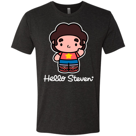 T-Shirts Vintage Black / S Hello Steven Men's Triblend T-Shirt