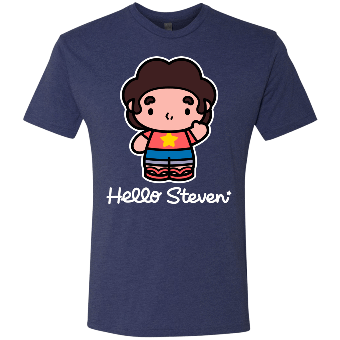 T-Shirts Vintage Navy / S Hello Steven Men's Triblend T-Shirt