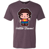 T-Shirts Vintage Purple / S Hello Steven Men's Triblend T-Shirt