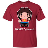 T-Shirts Cardinal / S Hello Steven T-Shirt