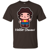 T-Shirts Dark Chocolate / S Hello Steven T-Shirt