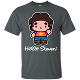 T-Shirts Dark Heather / S Hello Steven T-Shirt