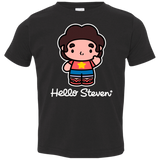 T-Shirts Black / 2T Hello Steven Toddler Premium T-Shirt