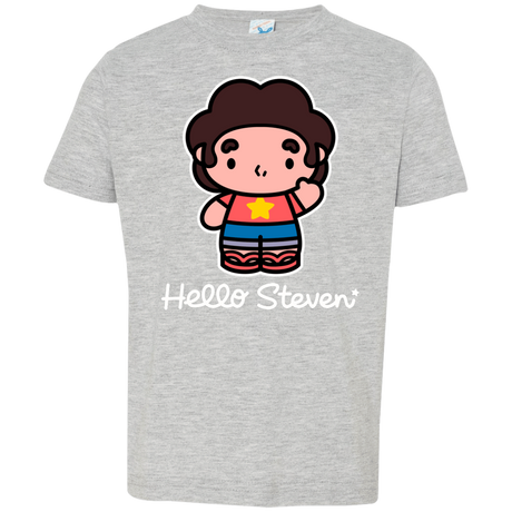 T-Shirts Heather Grey / 2T Hello Steven Toddler Premium T-Shirt