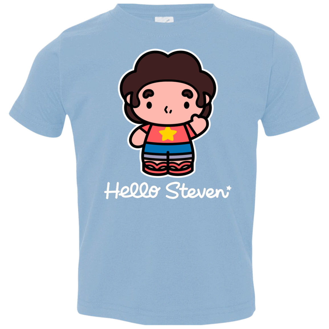 T-Shirts Light Blue / 2T Hello Steven Toddler Premium T-Shirt