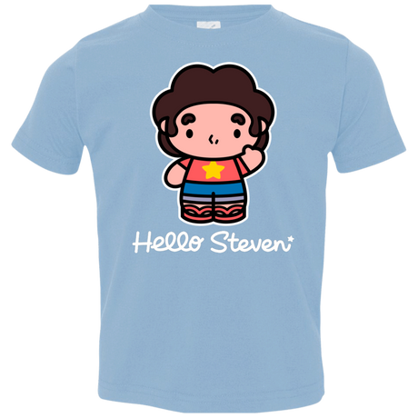 T-Shirts Light Blue / 2T Hello Steven Toddler Premium T-Shirt