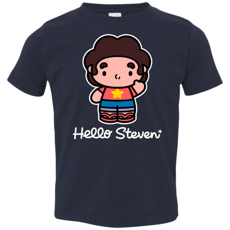 T-Shirts Navy / 2T Hello Steven Toddler Premium T-Shirt