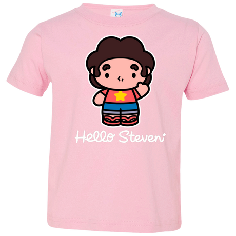 T-Shirts Pink / 2T Hello Steven Toddler Premium T-Shirt