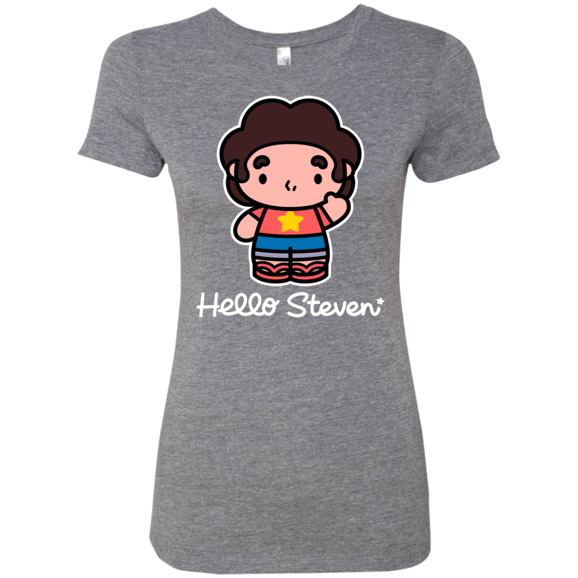 T-Shirts Premium Heather / S Hello Steven Women's Triblend T-Shirt