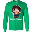 T-Shirts Irish Green / YS Hello Steven Youth Long Sleeve T-Shirt