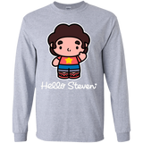 T-Shirts Sport Grey / YS Hello Steven Youth Long Sleeve T-Shirt