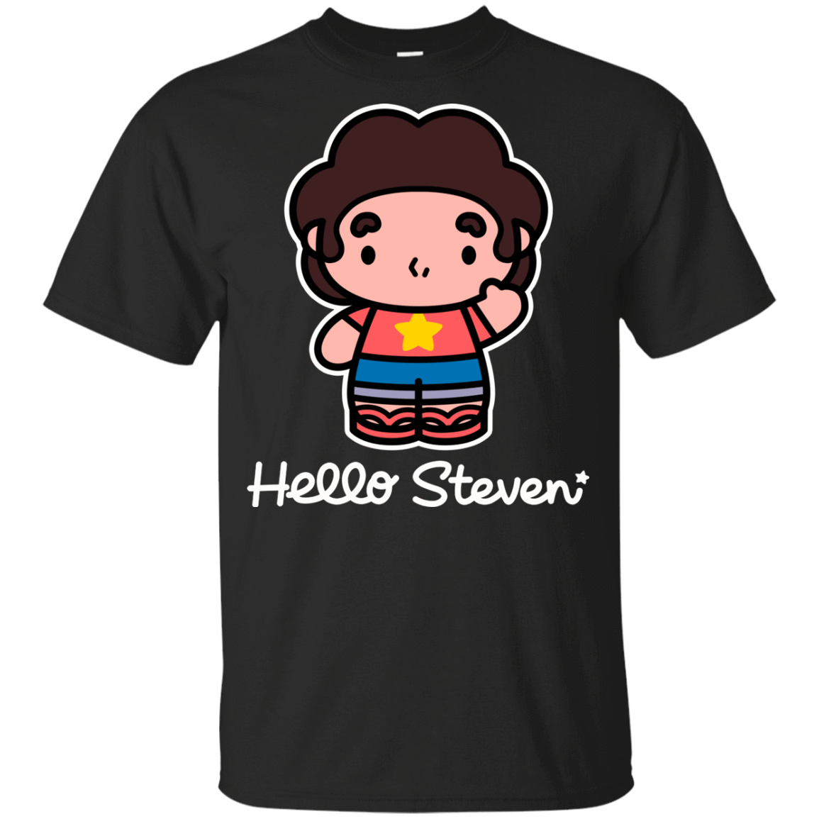 T-Shirts Black / YXS Hello Steven Youth T-Shirt