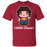 T-Shirts Cardinal / YXS Hello Steven Youth T-Shirt