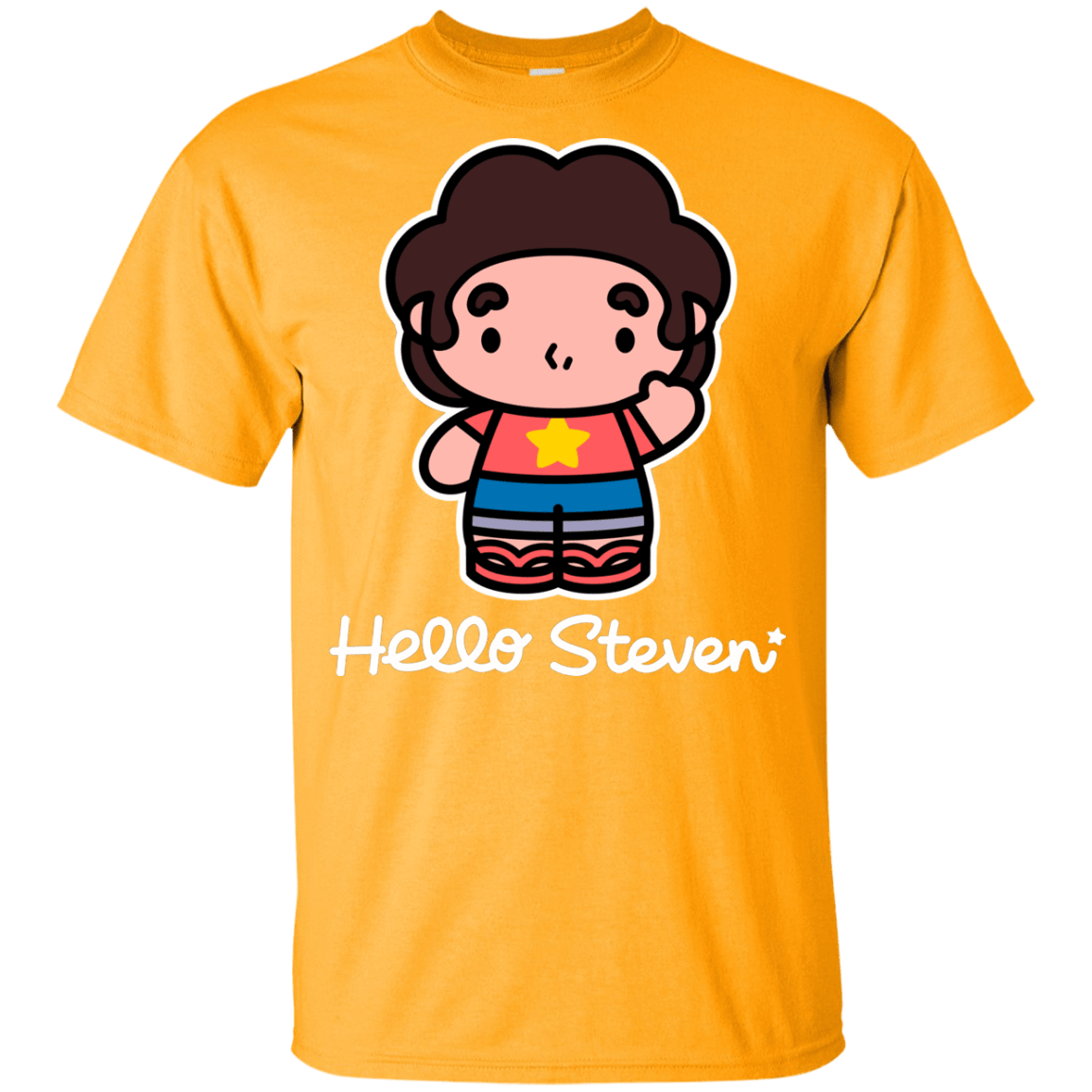 T-Shirts Gold / YXS Hello Steven Youth T-Shirt