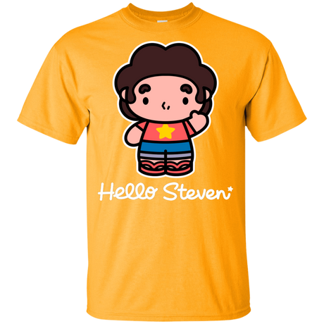 T-Shirts Gold / YXS Hello Steven Youth T-Shirt