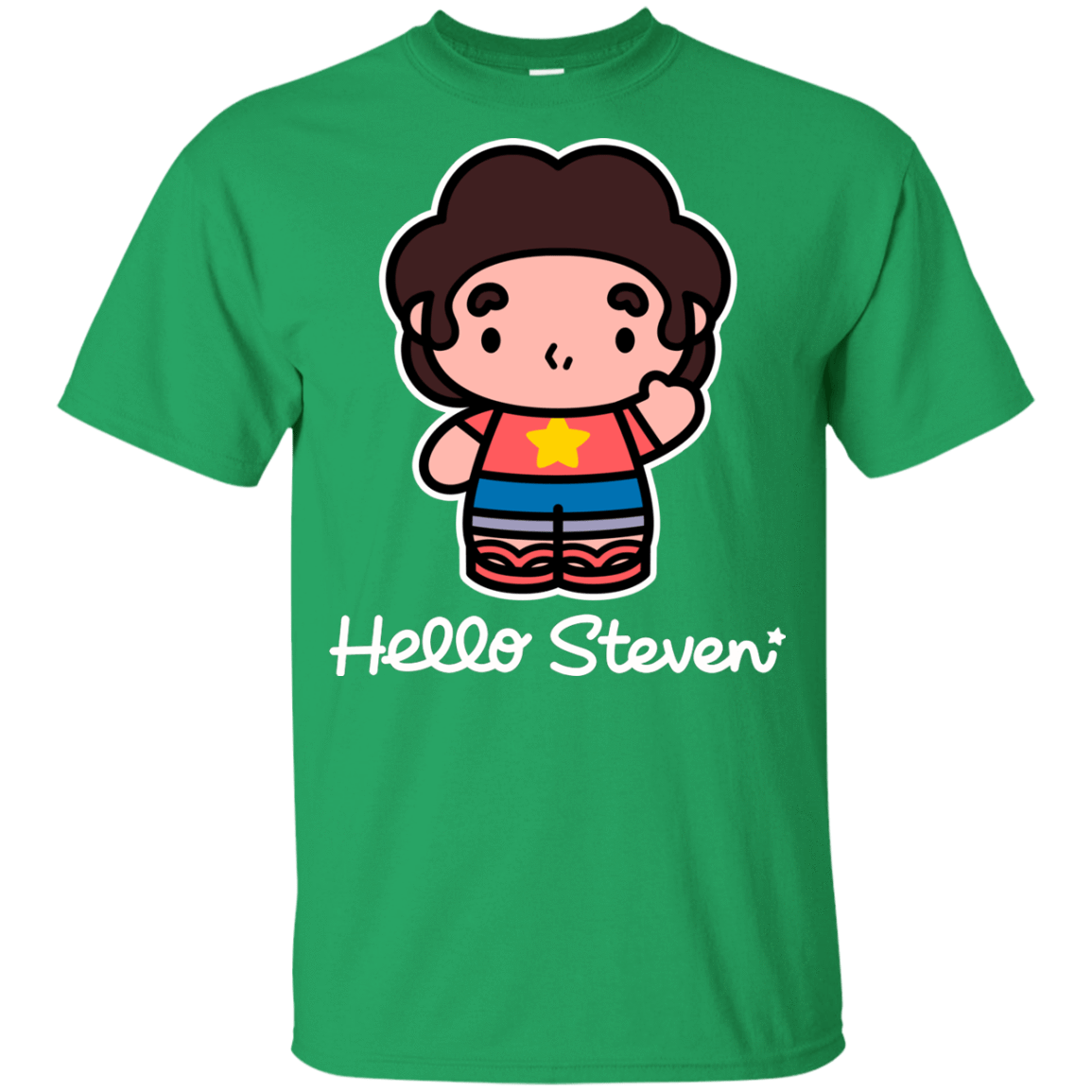 T-Shirts Irish Green / YXS Hello Steven Youth T-Shirt