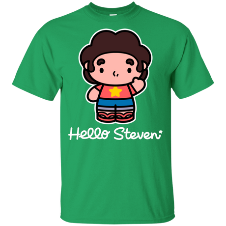 T-Shirts Irish Green / YXS Hello Steven Youth T-Shirt