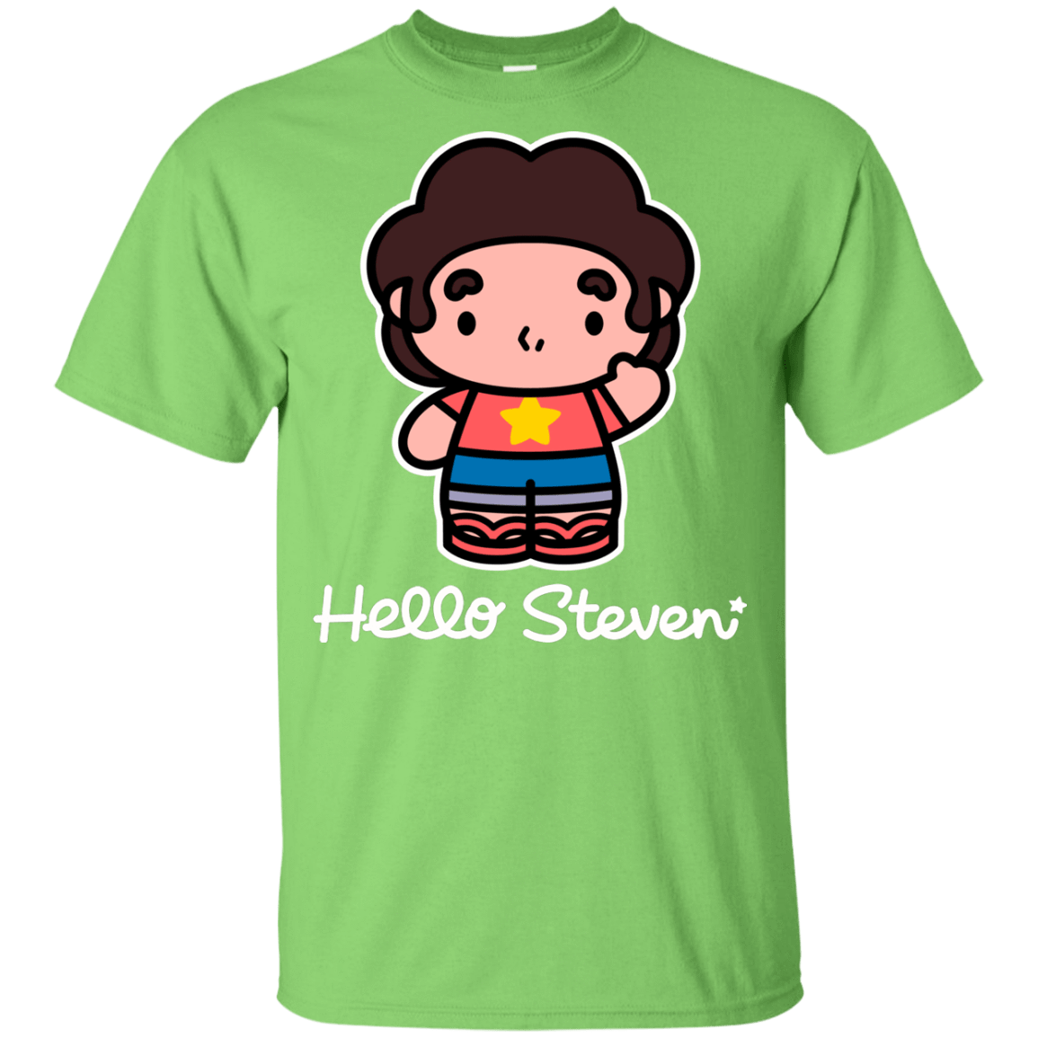 T-Shirts Lime / YXS Hello Steven Youth T-Shirt