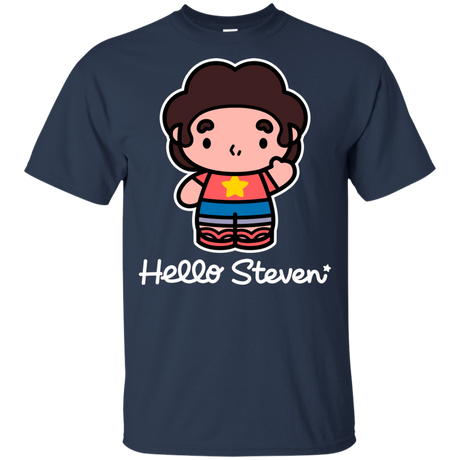 T-Shirts Navy / YXS Hello Steven Youth T-Shirt