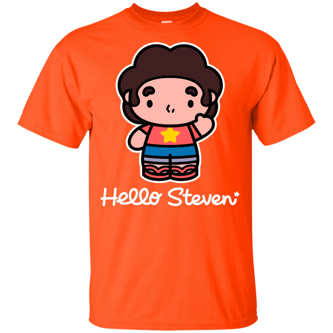 T-Shirts Orange / YXS Hello Steven Youth T-Shirt