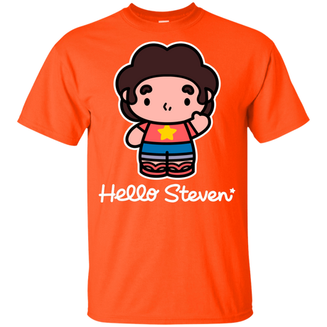 T-Shirts Orange / YXS Hello Steven Youth T-Shirt