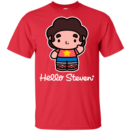 T-Shirts Red / YXS Hello Steven Youth T-Shirt