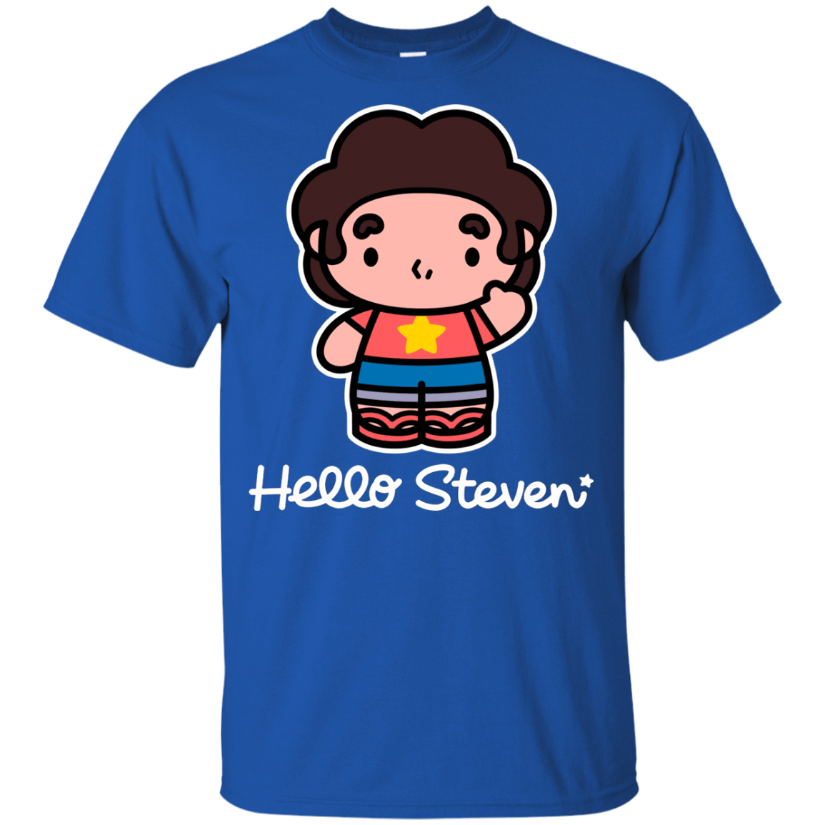 T-Shirts Royal / YXS Hello Steven Youth T-Shirt