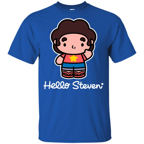 T-Shirts Royal / YXS Hello Steven Youth T-Shirt