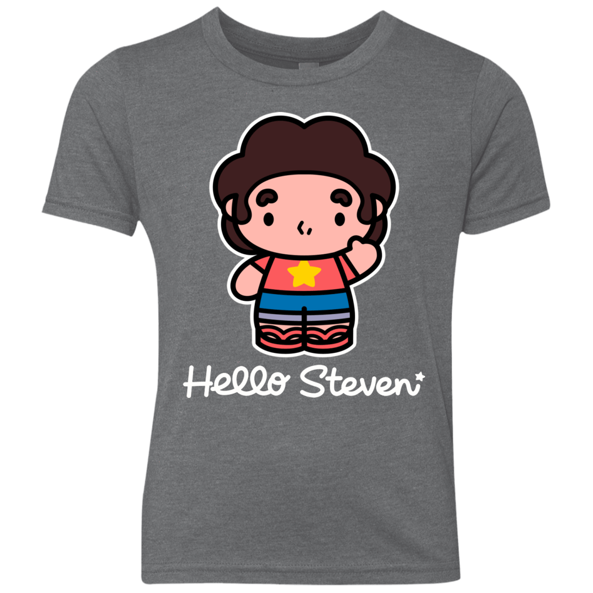 T-Shirts Premium Heather / YXS Hello Steven Youth Triblend T-Shirt