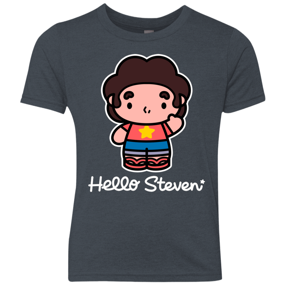 T-Shirts Vintage Navy / YXS Hello Steven Youth Triblend T-Shirt