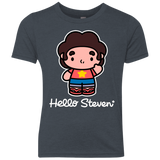 T-Shirts Vintage Navy / YXS Hello Steven Youth Triblend T-Shirt
