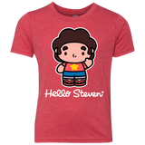 T-Shirts Vintage Red / YXS Hello Steven Youth Triblend T-Shirt
