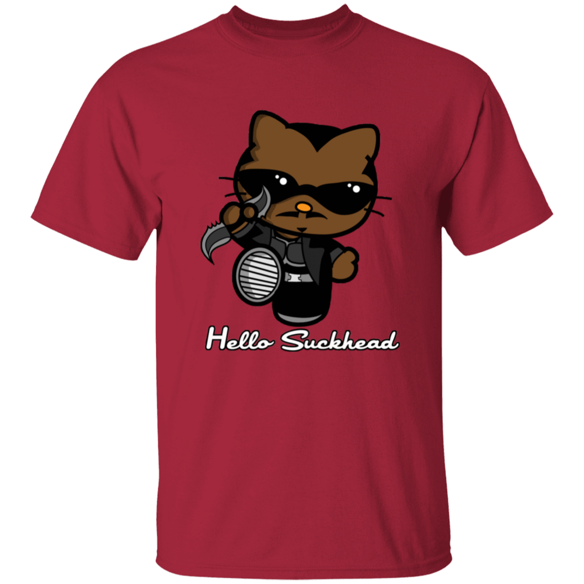 T-Shirts Cardinal / S Hello Suckhead T-Shirt