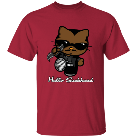 T-Shirts Cardinal / S Hello Suckhead T-Shirt