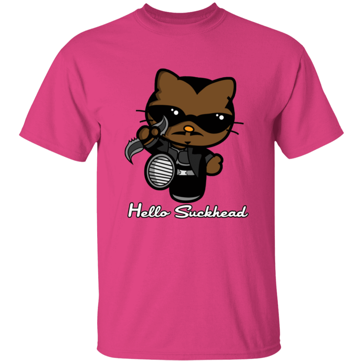 T-Shirts Heliconia / S Hello Suckhead T-Shirt