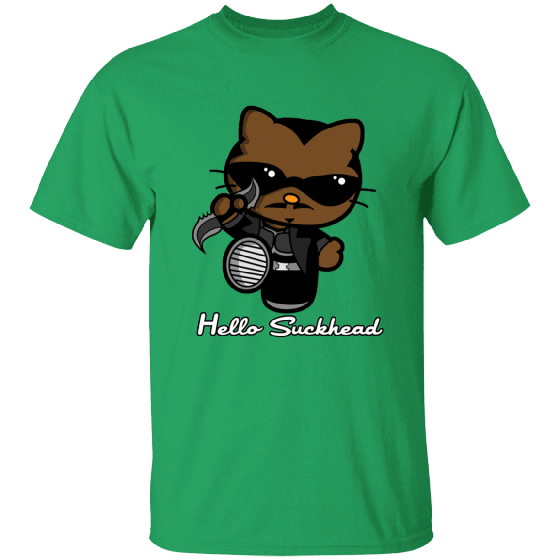 T-Shirts Irish Green / S Hello Suckhead T-Shirt